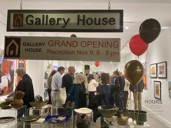 Meet numerous artists at Gallery House on December 5