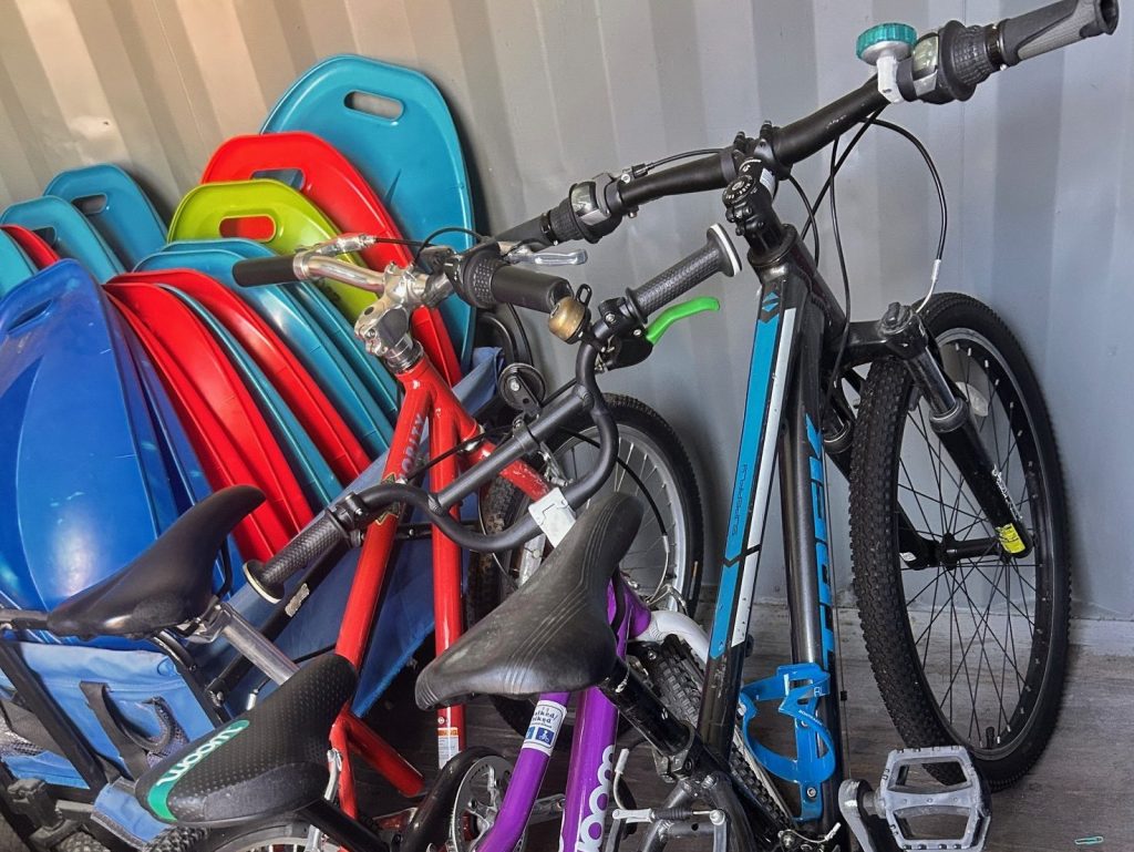 Community effort fuels bike and scooter donations at Laurel Elementary