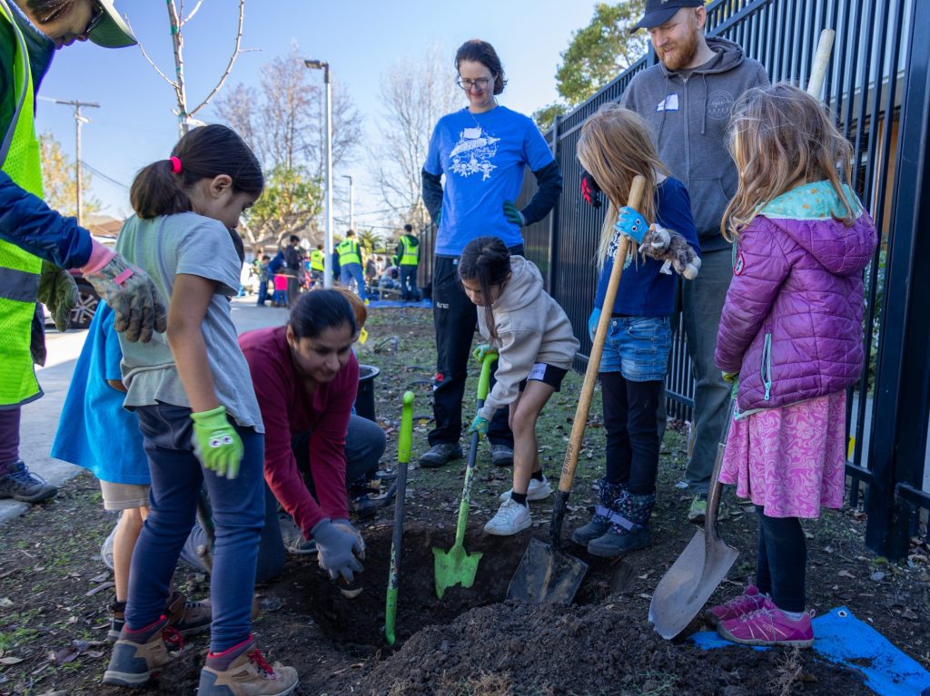 California’s first K-12 public school arboretum planted on MLK Day