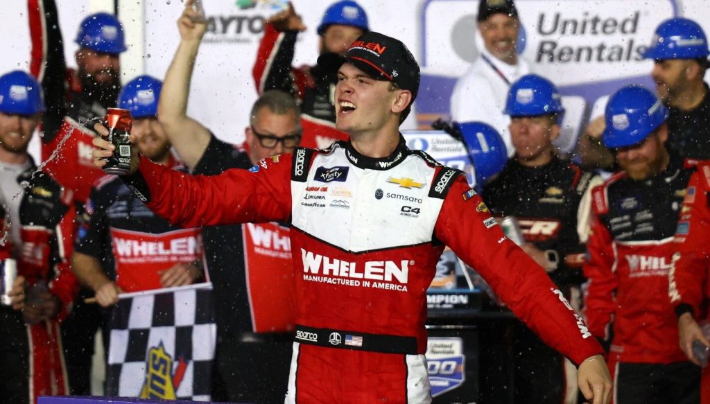 Menlo Park native Jesse Love wins at Daytona