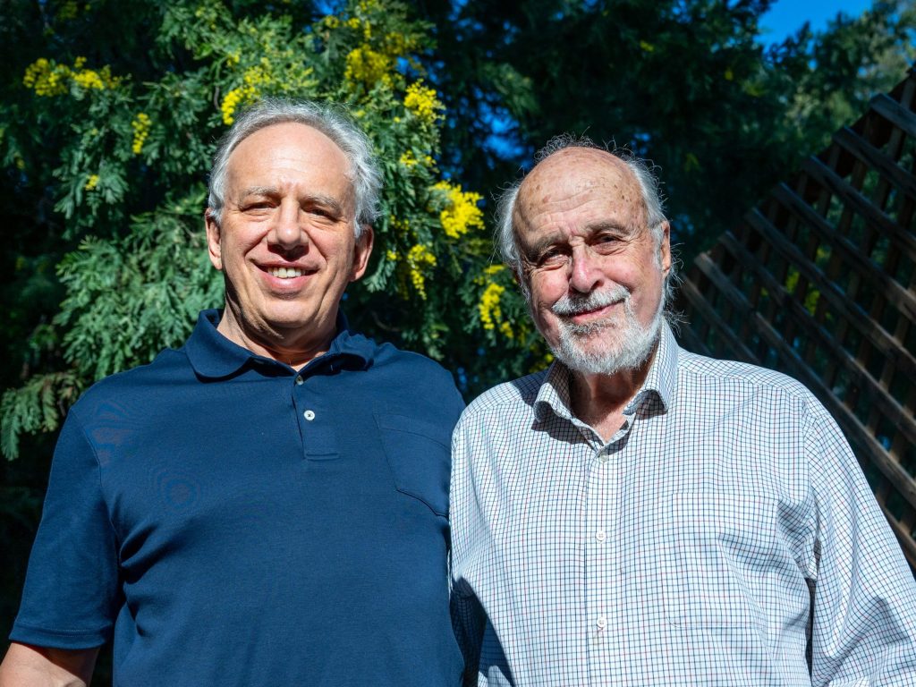 Menlo Park authors James Fadiman and Jordan Gruber at Kepler’s on February 18