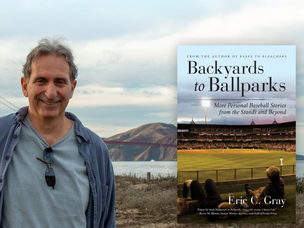 Eric Gray talks about his book Backyards to Ballparks at Atherton Library
