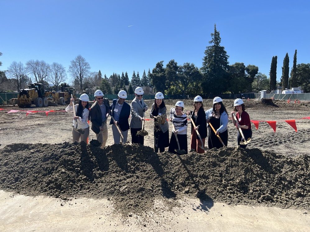 Spotted: Breaking ground on Oak Gardens, a MidPen Housing development