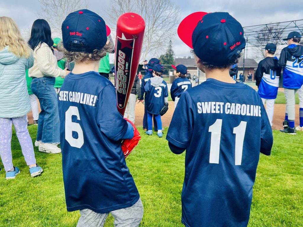 Spotted: Opening day at Menlo-Atherton Little League