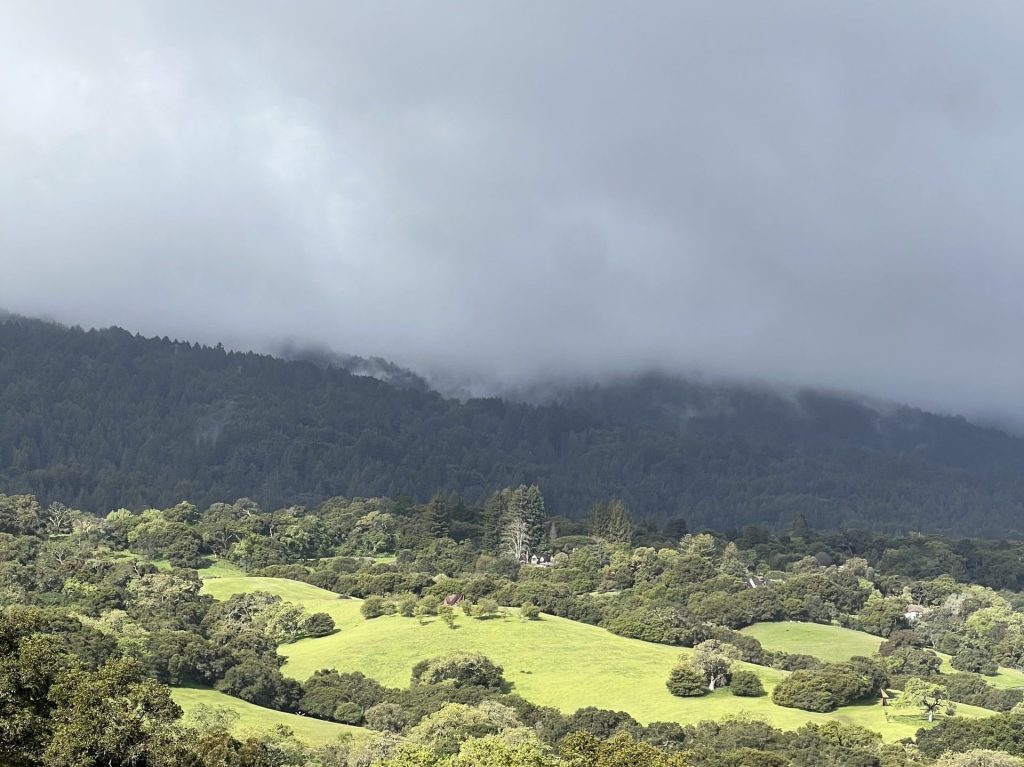 Update on rainfall in Menlo Park for Tuesday and Wednesday