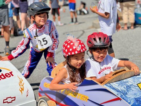 Come watch the Soapbox Derby on May 4