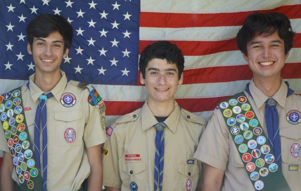 Troop 222 to host court of honor for three new Eagle Scouts