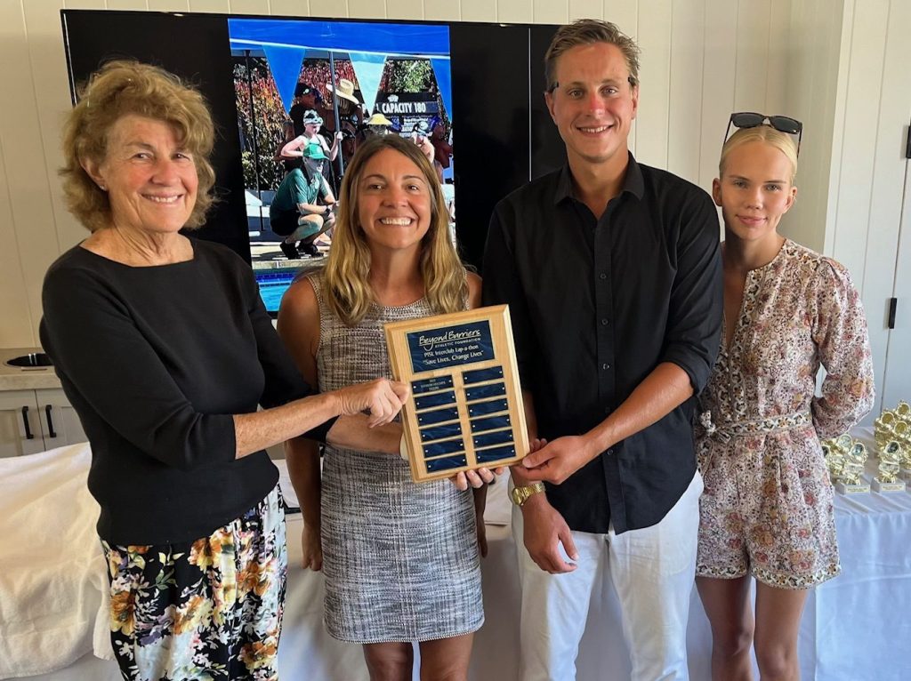 Sharon Heights Tigers PISL Swim Team wins inaugural Lap-A-Thon to benefit Beyond Barriers Athletic Foundation (BBAF)