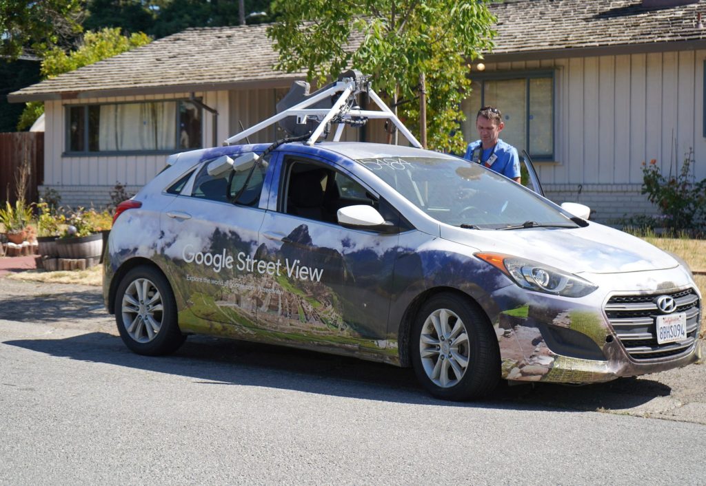 Spotted: Google Street View car on Hillview Drive