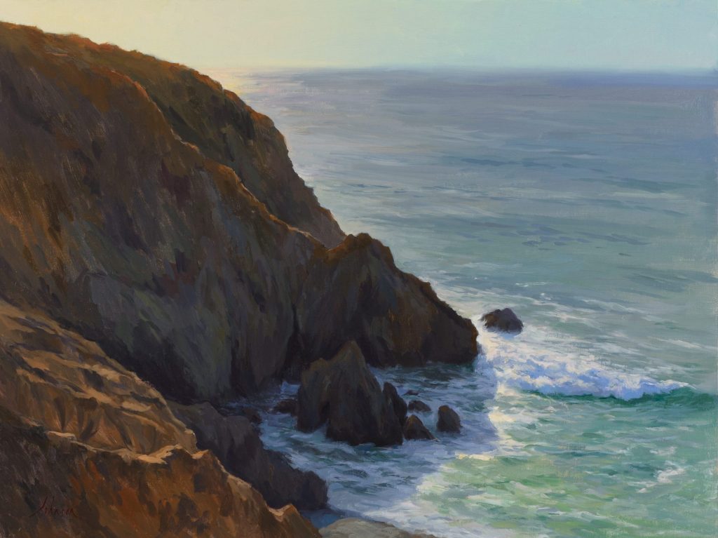 Landscape paintings by Scott Johnson are featured in July at Portola Art Gallery