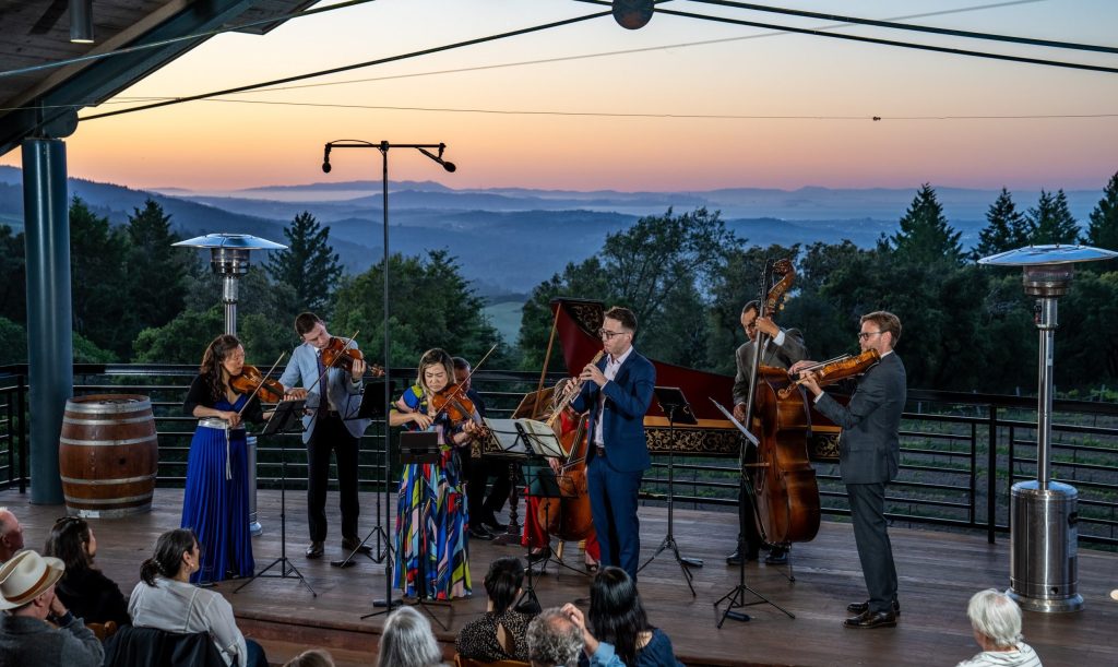 Coast Live Music presents Wines and Winds at Fogarty Winery on October 2