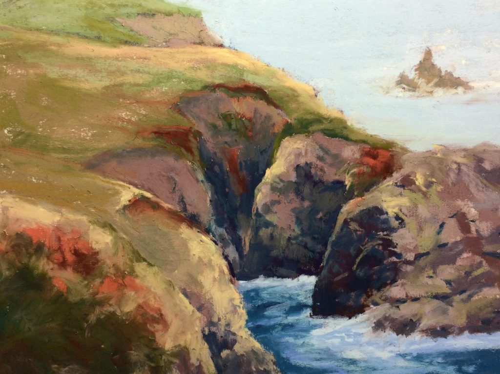 “Soft Horizons” — Landscape paintings by Mary K. Stahl are featured at Portola Art Gallery in October