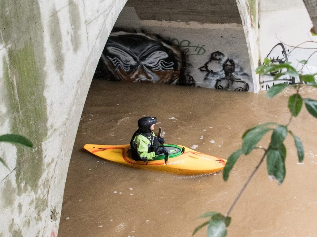 Wow — those were some downpours in Menlo Park