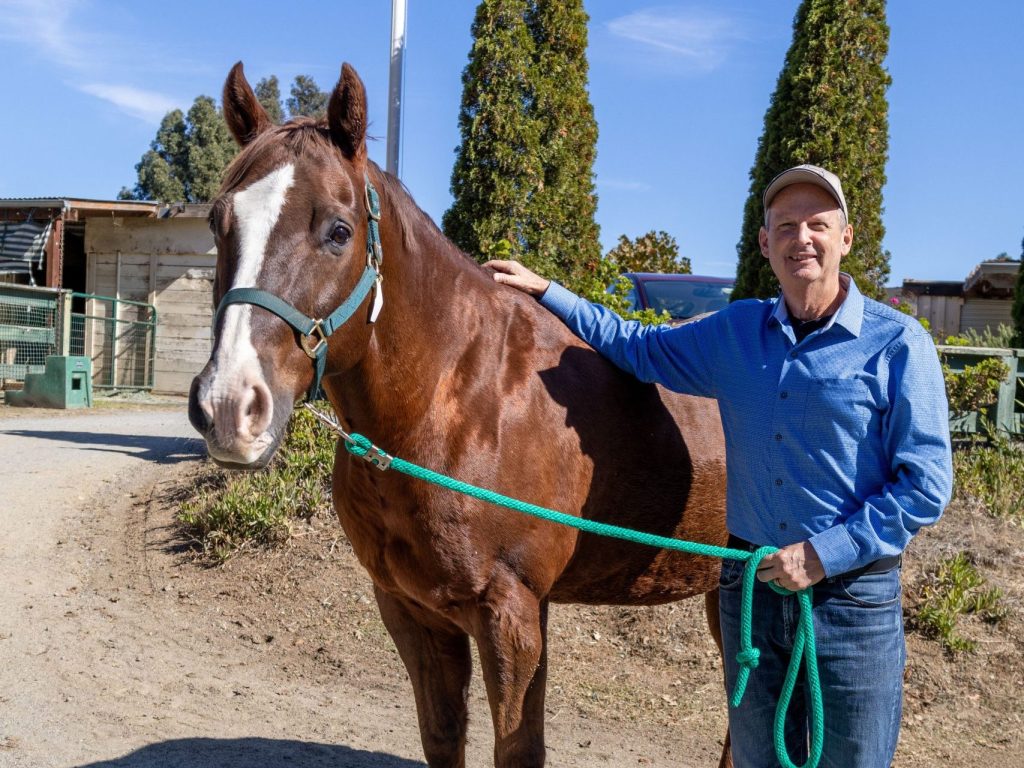 Scott Lohmann is new Development Director at the National Center for Equine Facilitated Therapy