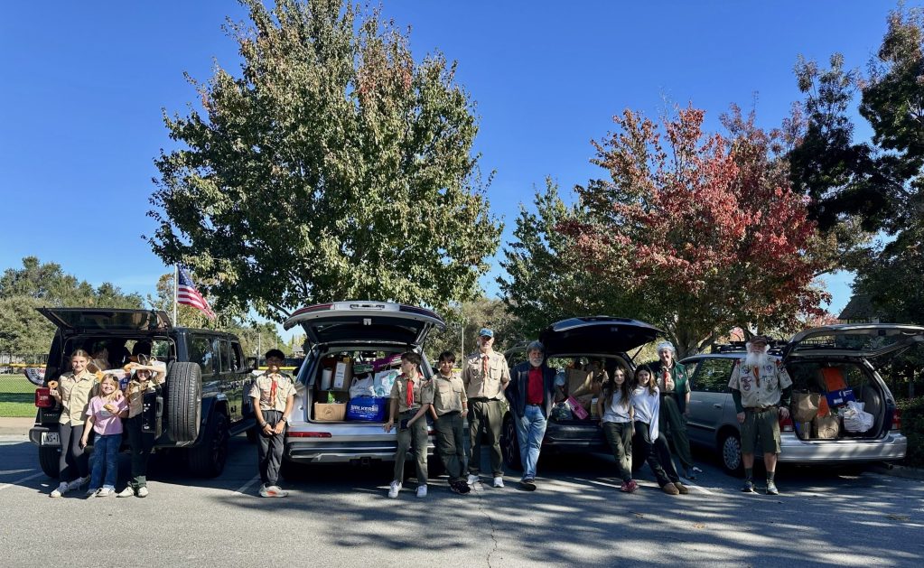 Scout Troop 206 and Suburban Park neighbors team up to fight hunger
