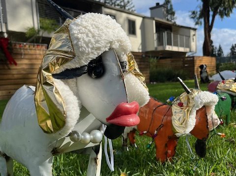 Skies over Menlo Park eke out a bit more rain