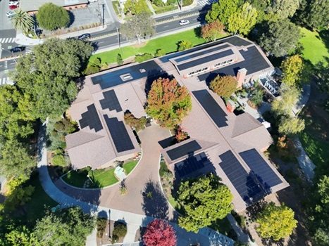Solar photovoltaic (PV) systems are being installed at City of Menlo Park facilities