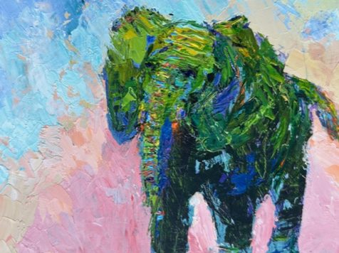 Oil paintings by Marsha Heimbecker are featured at Portola Art Gallery in May