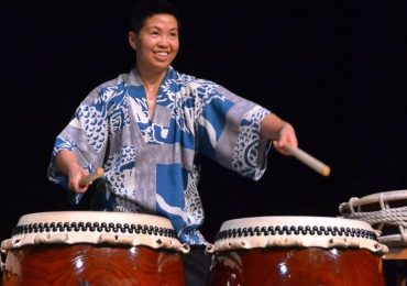 Japanese Taiko Drumming with Kristy “Aki” Oshiro on May 17