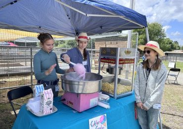 Scenes from Jasper Ridge Farm’s first Spring Carnival fundraiser