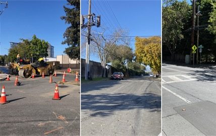 Upcoming citywide street maintenance projects in Menlo Park