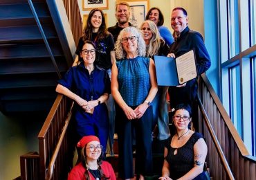 Spotted: Mayor Betsy Nash honoring The Guild on its 100th anniversary