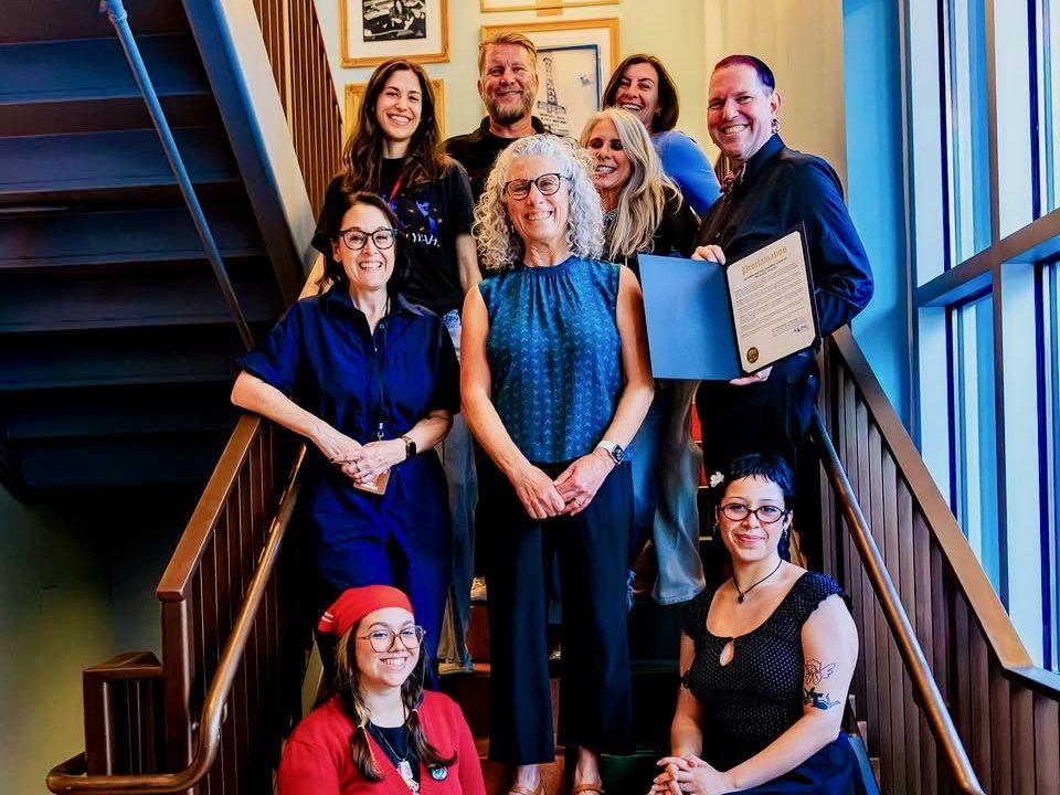 Spotted: Mayor Betsy Nash honoring The Guild on its 100th anniversary
