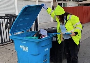 Upcoming waste checks of residential and commercial bins in Menlo Park