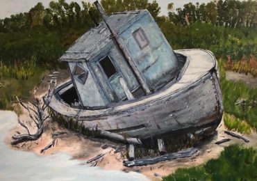 “Boats in Different Environments” — paintings by Jerry Peters — featured at Portola Art Gallery