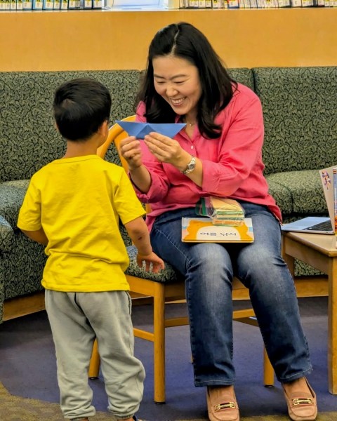 Global Language Storytime in Korean