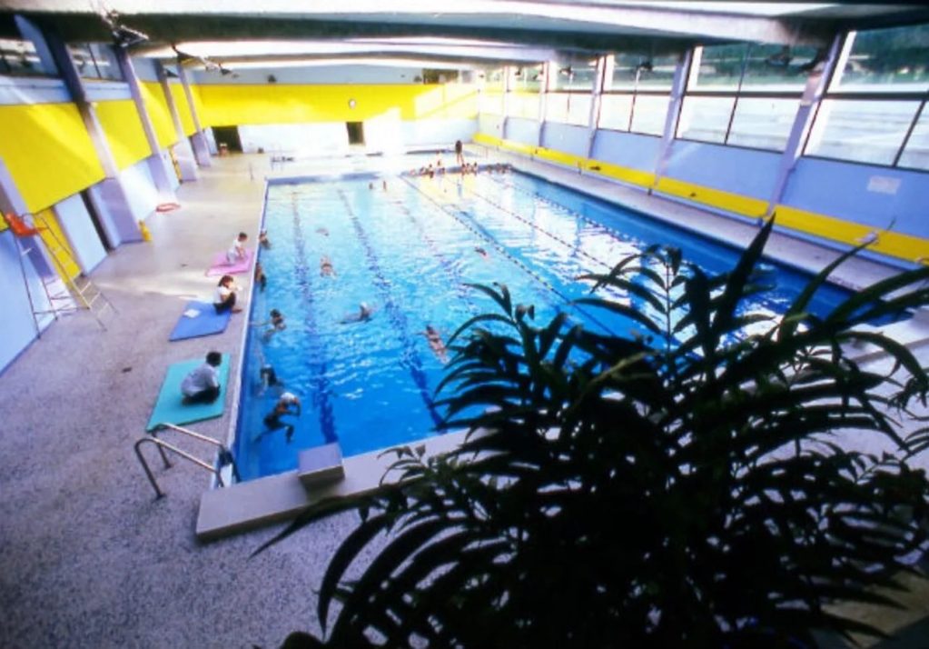 Reflections on Bastille Day: A pool in Paris
