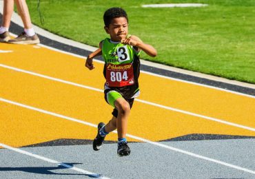 Laurel School first grader takes the track at Junior Olympics