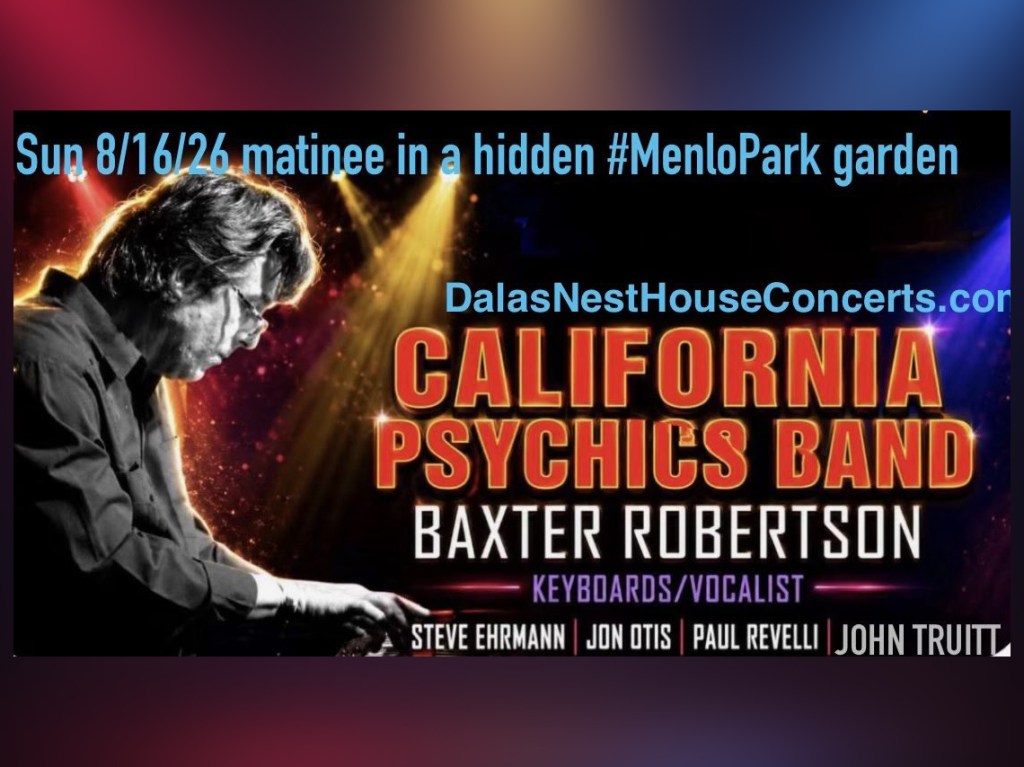 Dala’s Nest House Concerts feature Baxter Robertson on August 16