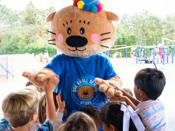 Spotted: Ollie celebrating Oak Knoll’s 75th anniversary