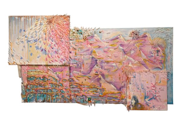 Works by artist Anni Liu on exhibit at Spa de Menlo on September 26
