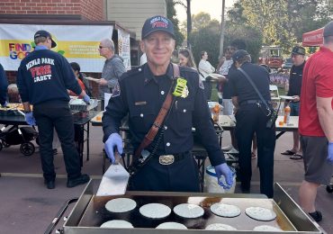 Lots more than pancakes at Menlo Fire’s annual breakfast