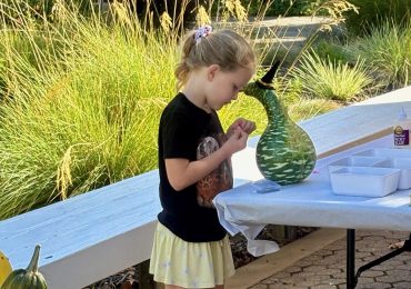 Spotted: Pumpkin decorating at Trinity Church Harvest Festival
