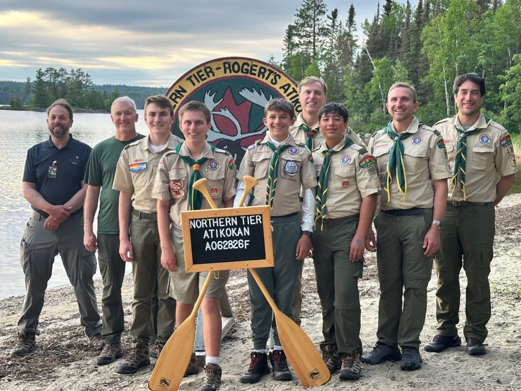 Troop 109 takes on its first Northern Tier adventure